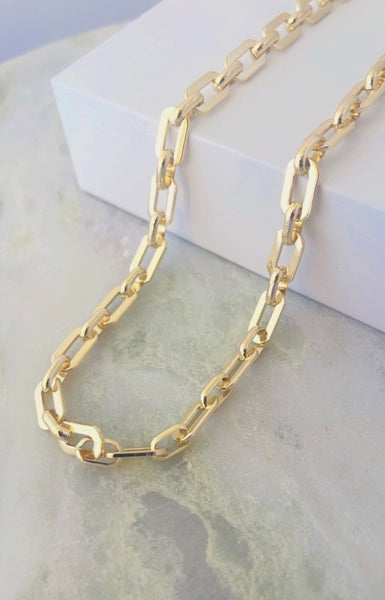 High Quality 18K Gold Plated Chain Necklace