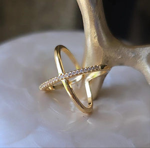 Luxury 18K Gold Plated Ring
