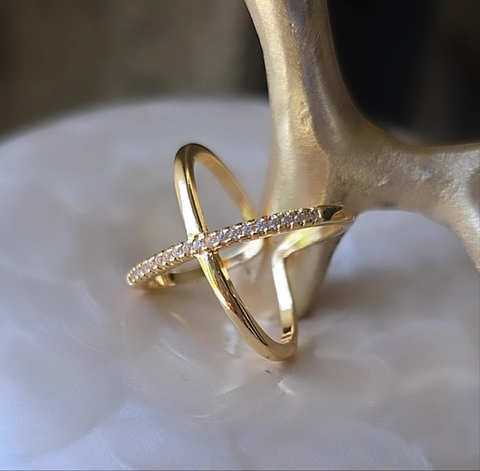 Luxury 18K Gold Plated Ring