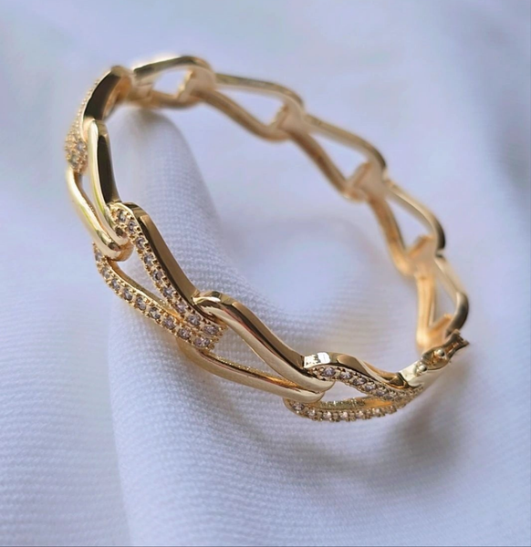 Luxury 18K Gold Plated Bangles