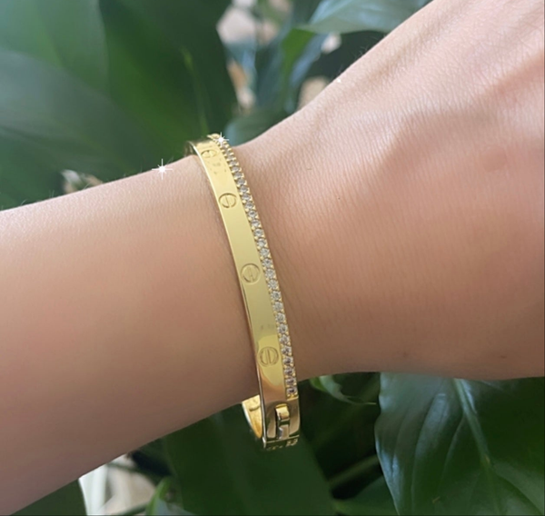 Luxury 18K Gold Plated Designer Bracelet