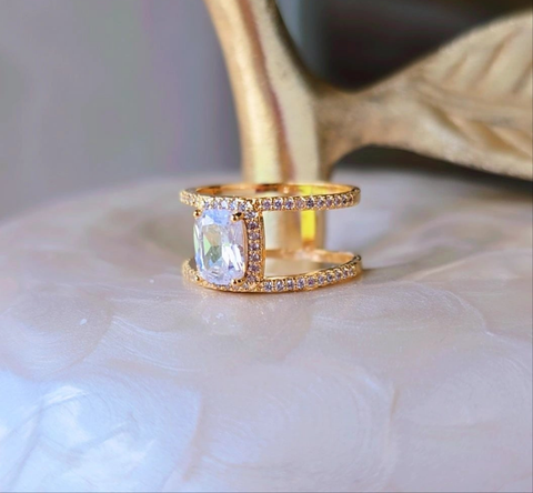 Luxury 18K Gold Plated Ring