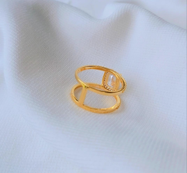 Luxury 18K Gold Plated Ring