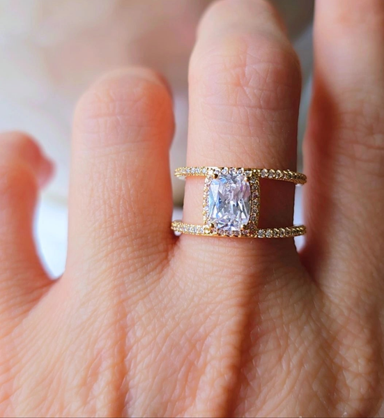 Luxury 18K Gold Plated Ring