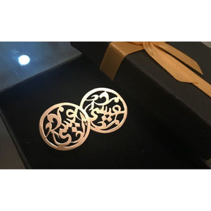 Customized Gold Plated 21K Cufflinks