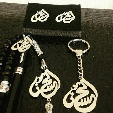 Customized Gold Plated 21K 4 pieces Men Set