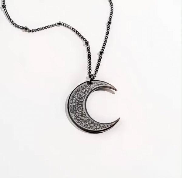 Moon Stainless Steel Necklace