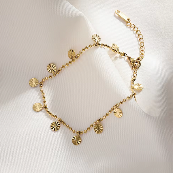 High Quality 18K Gold Plated Anklet
