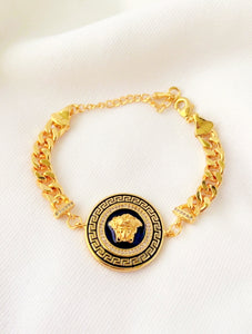 Luxury 18K Gold Plated Turkish Coin Bracelet