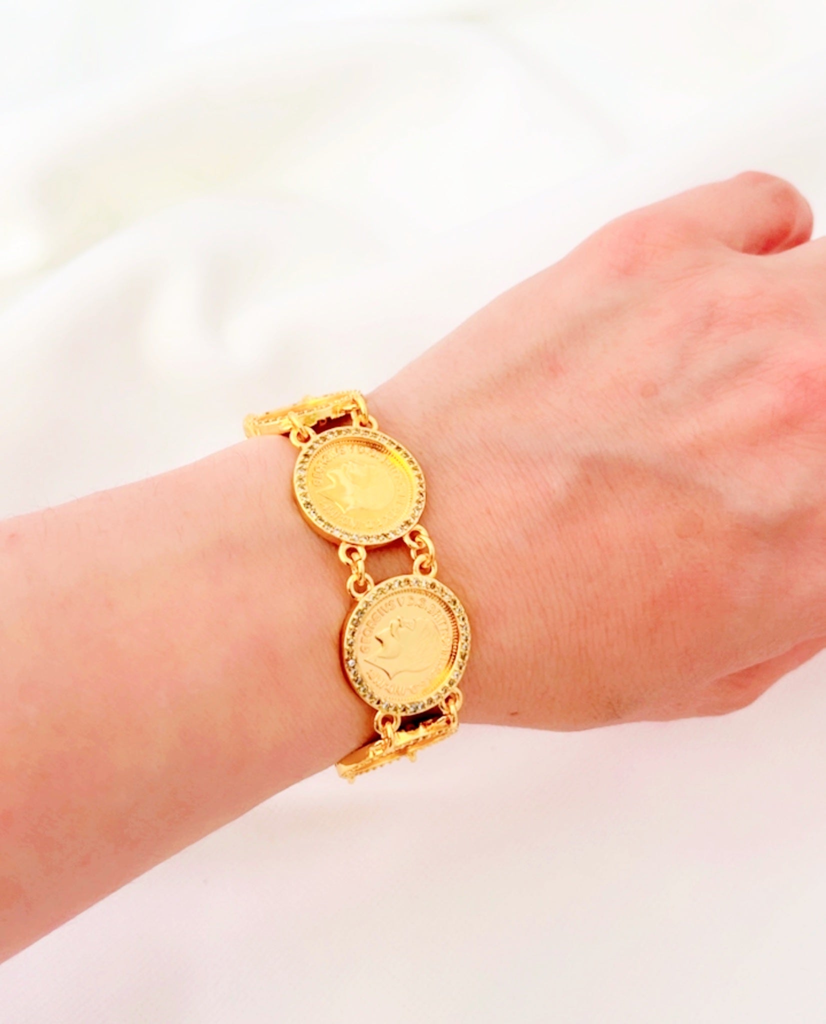 High Quality Coin Chain Bracelet