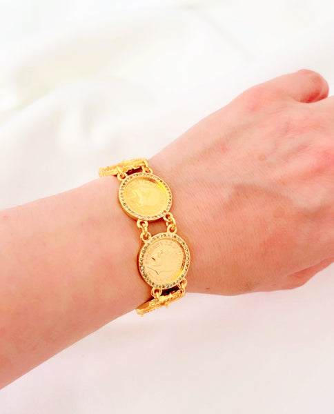 High Quality Coin Chain Bracelet